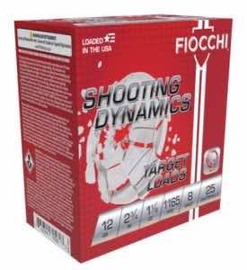 Fiocchi 12SD18L8 Shooting Dynamics Target 12 Gauge 2.75