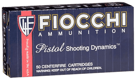Fiocchi 357F Range Dynamics 357Mag 142gr Full Metal Jacket Truncated Cone 50 Per Box/20 Case