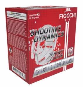 Fiocchi 12SD1L8 Shooting Dynamics Target 12 Gauge 2.75
