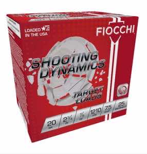 Fiocchi 20SD75 Shooting Dynamics Target 20 Gauge 2.75