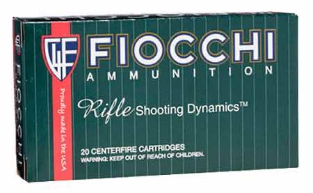 Fiocchi 22250B Field Dynamics 22-250 Rem 55 gr Pointed Soft Point 20 Per Box/ 10 Case
