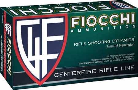Fiocchi 7MM08B Field Dynamics 7mm-08 Rem 139 gr Pointed Soft Point 20 Per Box/ 10 Case