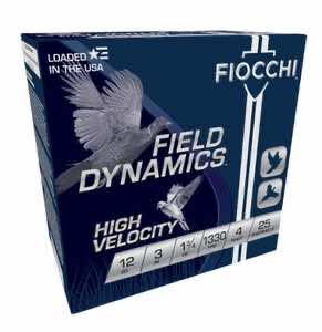 Fiocchi 123HV4 Field Dynamics High Velocity 12 Gauge 3