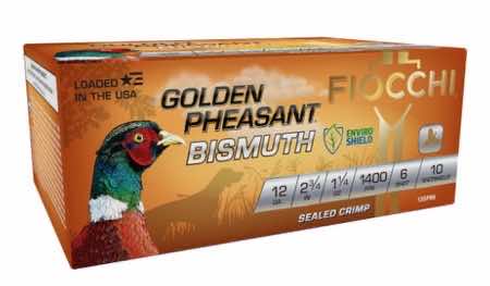 Fiocchi 12GPB6 Golden Pheasant Bismuth 12Gauge 2.75
