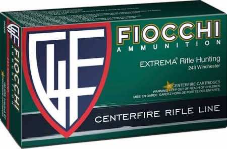 Fiocchi 243SPD Field Dynamics 243 Win 100 gr Pointed Soft Point 20 Per Box/ 10 Case