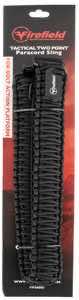 Firefield FF46001 Two Point Tactical Sling Black Nylon Paracord 37.50