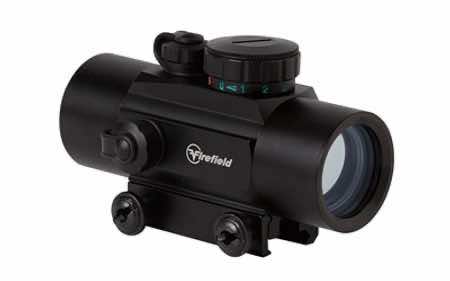 Firefield FF26008 Agility Matte Black 1x 30 mm 1 MOA/5 MOA Red/Green Dot Multi Reticle