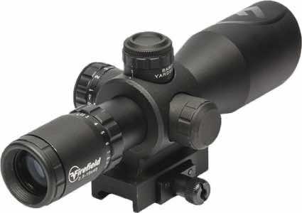 Firefield FF13064 Barrage Matte Black 2.5-10x40mm Illuminated Red/Green Mil-Dot Reticle