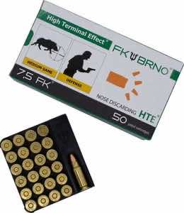 FK Brno US FKAMMOF550 F5 7.5 FK 95 gr Copper Hollow Point 50 Per Box/ 12 Case