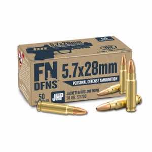 FN 10700030 DFNS 5.7x28mm 30 gr Jacket Hollow Point 50 Per Box/ 10 Case