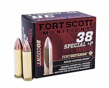 Fort Scott Munitions 556062SCV Tumble Upon Impact (TUI) 5.56x45mm NATO 62 gr Solid Copper Spun 20 Per Box/ 25 Case