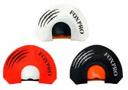Foxpro HOWLERPACK Predator Combo Diaphragm Call Rabbit/Coyote Sounds Attracts Coyotes Black/Red/White 3 Pack