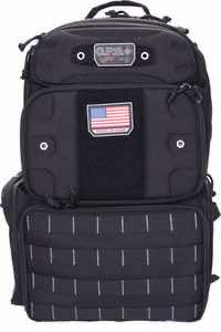 GPS Bags T1913BPB Tactical Black 1000D Polyester 4 Handguns