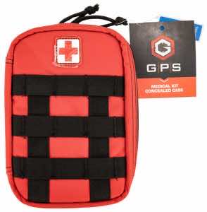 GPS Bags MEDCKITRD Medical Concealed Red Holds 1 Handgun
