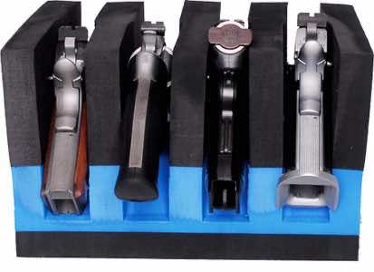 GPS Bags F400CRN Pistol Cradle Foam Holds 4 Handguns