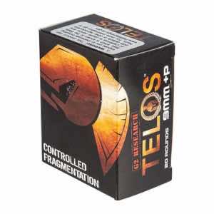 G2 Research G00619 Telos 9mm Luger +P 92 gr Fracturing Copper Hollow Point 20 Per Box/ 25 Case