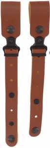 Galco MC2TD Horizontal Shoulder System Tie Down Set 2.0 Tan Full Grain Leather Ambidextrous
