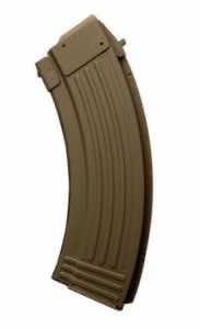 Global Ordnance GO MAG AK47 30RD STEEL 762X39 FDE