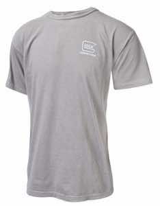 Glock AA75143 Perfection Gray Cotton Short Sleeve Small