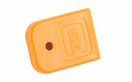 Glock 50965 Floor Plate Fits Glock 17/19/19X/22/23/24/26 Orange Polymer