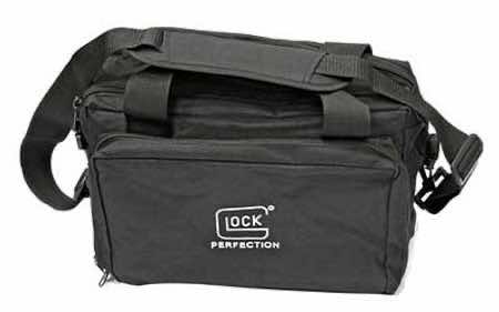 Glock AP60219 Range Bag Black 600D Polyester Holds 4 Pistols