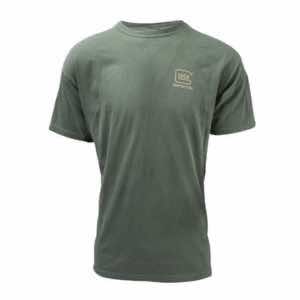 Glock AA75149 Perfection Green Cotton Short Sleeve Small
