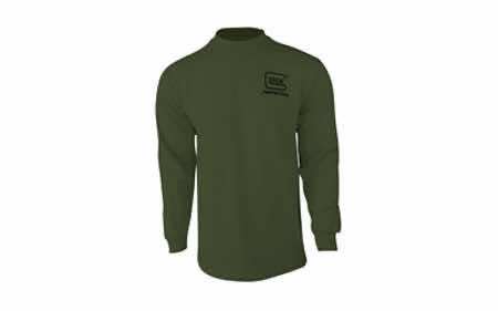 Glock AP96065 Born In Austria Military Green Pre-Shrunk Cotton Long Sleeve Small