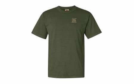 Glock AA75153 Perfection T-Shirt Green 2XL Short Sleeve