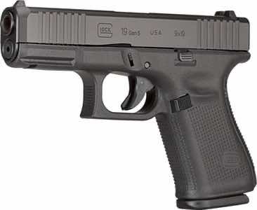 Glock PA195S203 G19 Gen5 Compact 9mm Luger 15+1 4.02