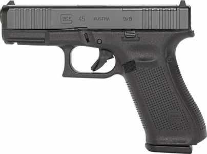 Glock PA455S203MOS G45 Gen5 Compact MOS 9mm Luger 4.02