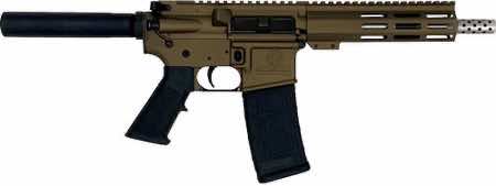Great Lakes Firearms GL15223SSPBRZ AR-15 Pistol 223 Wylde 30+1 7.50