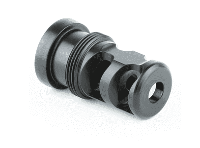 Griffin Armament TMPB30C5824 Paladin 2 Port Taper Mount Black Melonite QPQ 17-4 Stainless Steel with 5/8