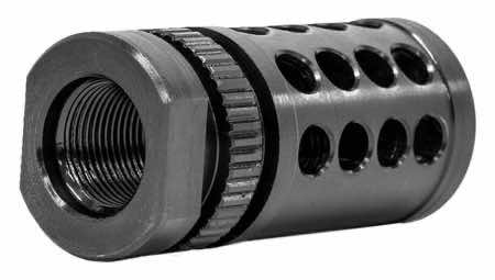 GrovTec US Inc GTHM317 G-Nite Flash Suppressor Black Nitride Steel with 1/2