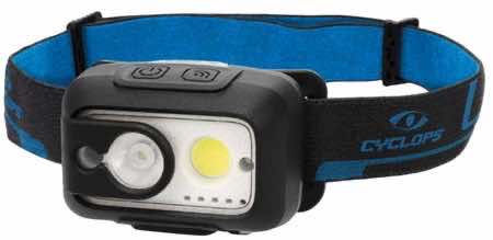 Cyclops CYC-ECLIPSE EclipseElite Black 520 Lumens Cree LED White/Red