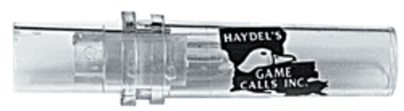 Haydel's Game Calls W81 Wood Duck Squealer Open Call Wood Duck Sounds Attracts Ducks Clear Plastic