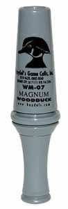 Haydel's Game Calls WM07 Magnum Open Call Single Reed Wood Duck Sounds Attracts Ducks Gray Acrylic