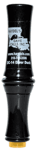 Haydel's Game Calls DC14 Diver Duck Open Call Attracts Ducks Black Acrylic