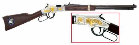 Henry H004LE Golden Boy Law Enforcement Tribute Lever Action 22 Short,Long,LR 16 LR/21 Short 20