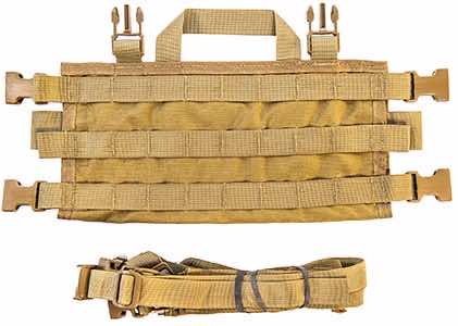 High Speed Gear 40SCR1CB AO Chest Rig Small Coyote