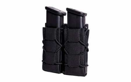 High Speed Gear 24PT02BK TACO Gen 2 Double Black Nylon Laminate MOLLE Mount Pistol