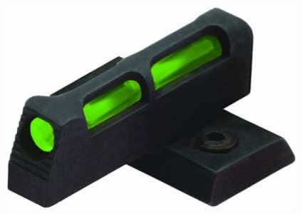 HiViz SR22 Ruger SR22 LiteWave Front Sight Black | Green Interchangeable Fiber Optic