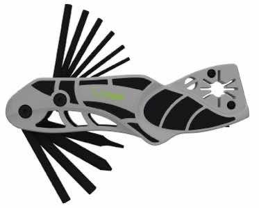 HME HMEATWRBH 14-In-1 Archery Black/Gray Metal Folding