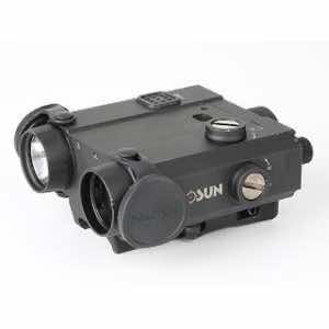 Holosun LS420G LS420G Matte Black Green Laser & IR Pointer/Illuminator Coaxial Dual Laser 600 Lumen White Light