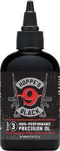 Hoppe's HBL4 Black Precision Oil Lubricates Prevents Rust & Corrosion 4 oz. Squeeze Bottle