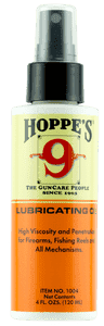Hoppe's 1004 No. 9 Lubricating Oil 4 oz. Pump Bottle