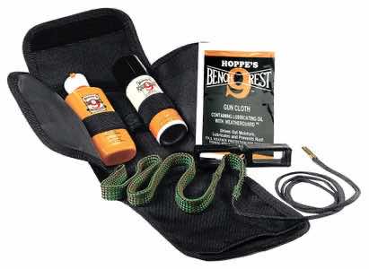Hoppe's 34002 BoreSnake Soft Sided Cleaning Kit 357 / 380 Cal / 9mm Pistol (Clam Package)