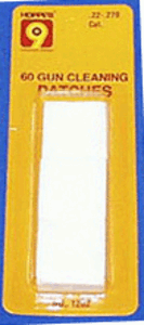 Hoppe's 1202 Gun Cleaning Patches #2 22-270 Cal Synthetic 60 Per Pack