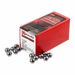 Hornady 6080 Lead Balls 45 Cal Lead Ball 100 Per Box/ 25 Case