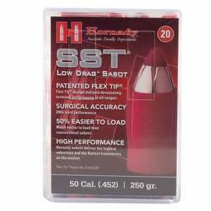 Hornady 67273 SST-ML 50 Cal Sabot Super Shock Tip 250 gr 20 Per Box/10 Case