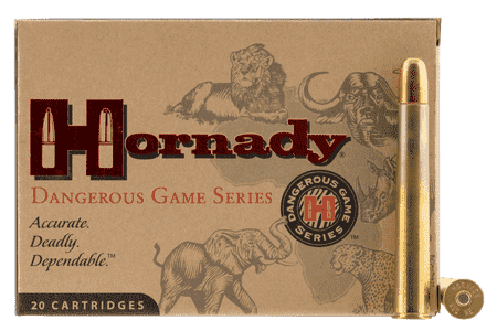 Hornady 8269 Dangerous Game 500 Nitro Express 570 gr Dangerous Game Solid 20 Per Box/ 6 Case